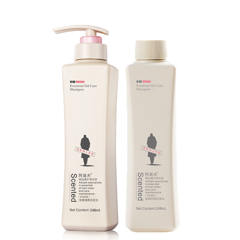 ADOLPH阿道夫 净澈清爽洗发水248ml去屑舒爽洗发水补充248ml 6936000901901