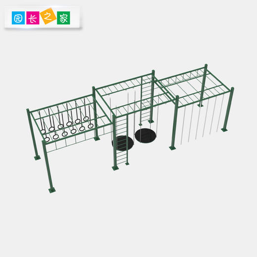 体能器材—三联组合云梯 商品图1