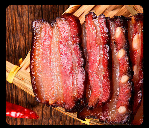 鑫勇泰  柴火熏制腊肉 500g 商品图3