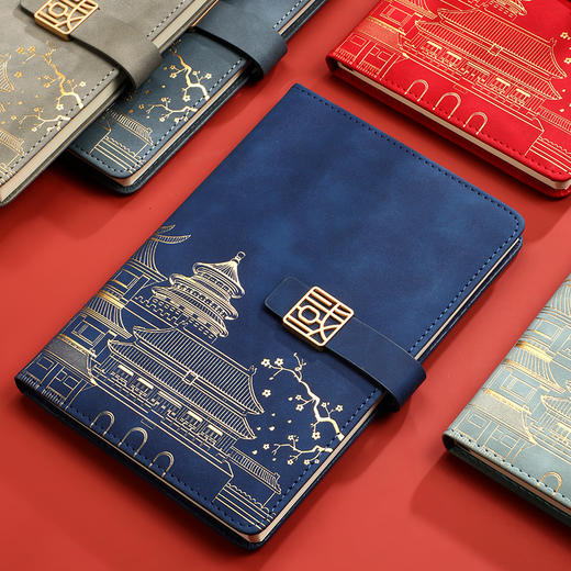 【国潮笔记本礼盒套装】文创商务办公记事本加厚记录本教师节可定制logo 商品图2