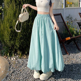 SIIJJEYY枝辑 夏季新款花苞长裙 垂坠有型 遮肉显瘦 8色可选