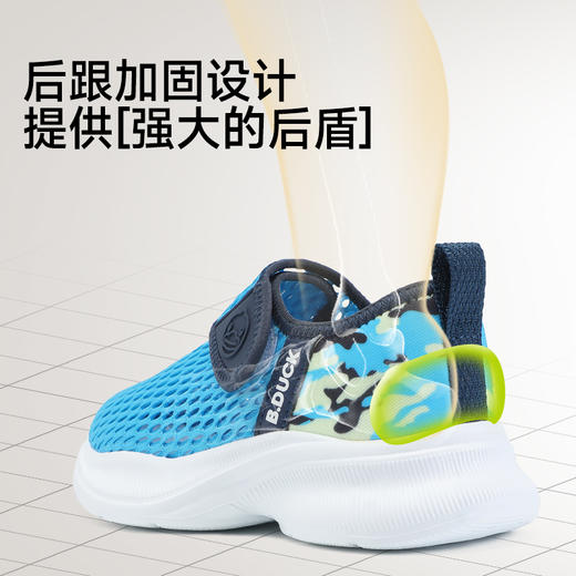 B.Duck小黄鸭童鞋夏季儿童运动鞋26-35 B1686938 商品图5