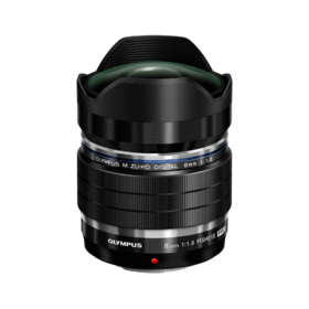 PRO级视野 夏日特调M.ZUIKO DIGITAL ED 8mm F1.8 Fisheye PRO  镜头