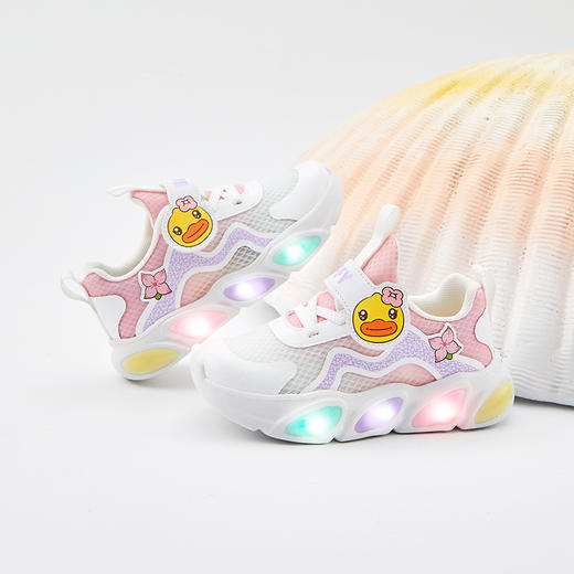 B.Duck小黄鸭童鞋夏季儿童时尚休闲鞋24-31 F1583983 商品图3