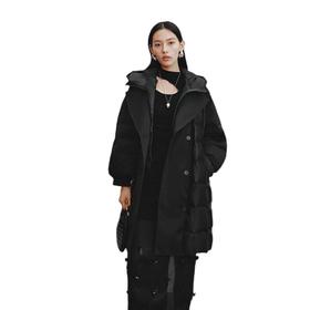 艾莱依 女长款鹅羽绒服 6024701043