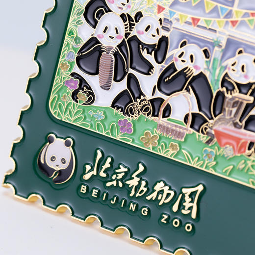 北动熊猫全家福冰箱贴-珍藏版 商品图1