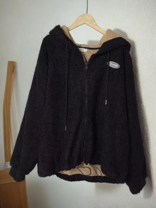 【诗铭洛可】W953颗粒连帽长袖外套B19-2 商品图2