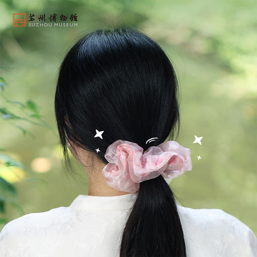 苏州博物馆 彩纱双层发圈 商品图1
