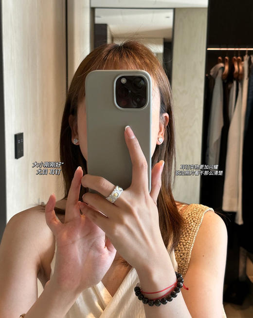 纯元YVMI*N尤目甜食系列欧泊纯银锁骨项链耳钉070306 商品图9