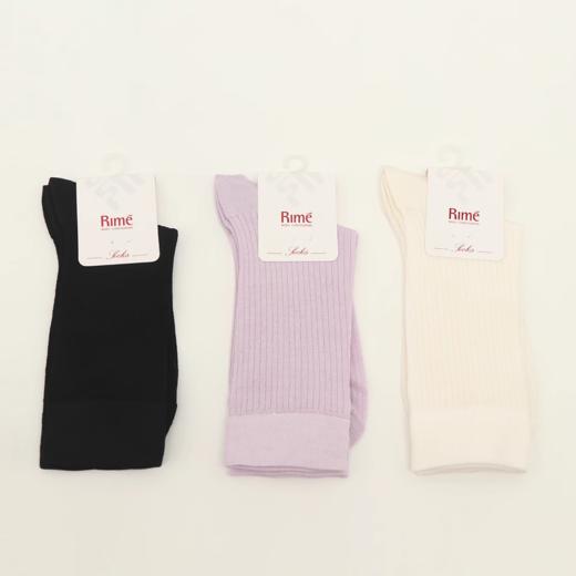 绢丝抽条女袜BW38546 商品图0