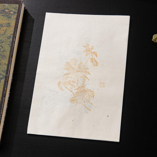 70年代《朵云轩木版水印信笺》 商品图8