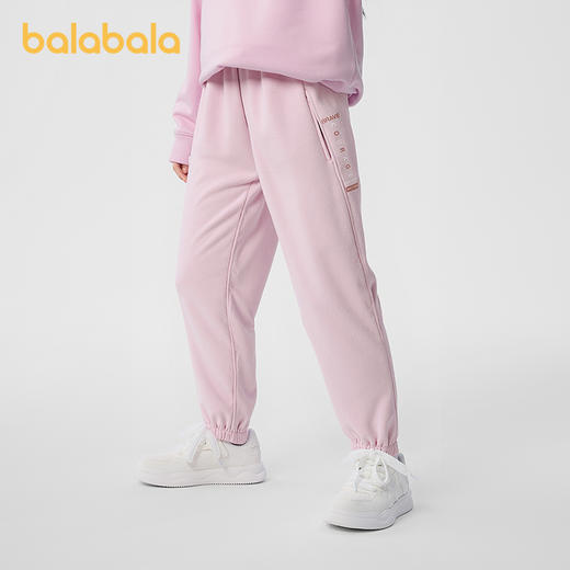 巴拉巴拉童装男童裤子女童儿童运动裤2025秋装新款小童亲子长裤潮 商品图2