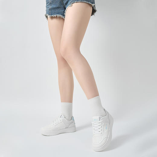 回力小白鞋女2025夏季新款爆款休闲运动鞋子女鞋拼色厚底百搭板鞋WXY-L349L 商品图4