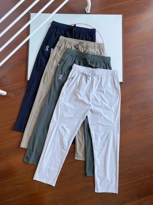 ON跑 夏季冰丝速干运动长裤户外简约直脚裤 Z-15480 商品图0