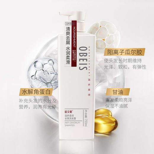 欧贝斯 去屑洗发露（滋养柔顺型）750ml rh09090092 商品图4