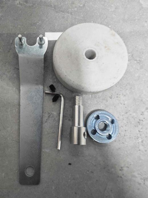 【货号07853】DIY改装砂轮机磨刀机755/775/795电机改装砂轮机磨光机打磨机组件 商品图0