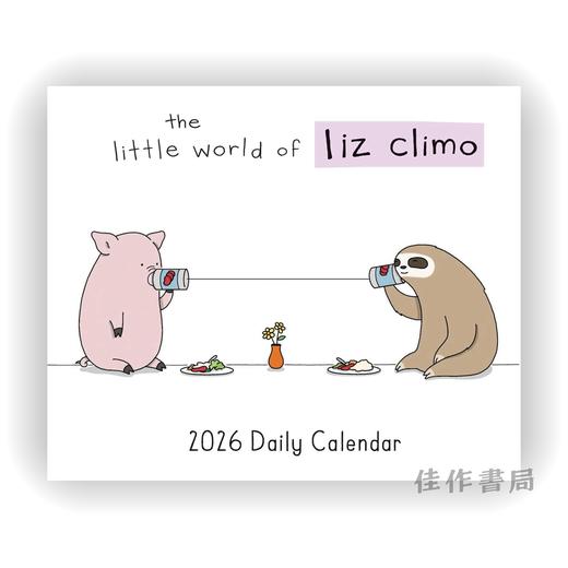【全新现货】The Little World of Liz Climo 2026 Daily Calendar / 2026年日历：莉兹·克里莫的小小世界 商品图0