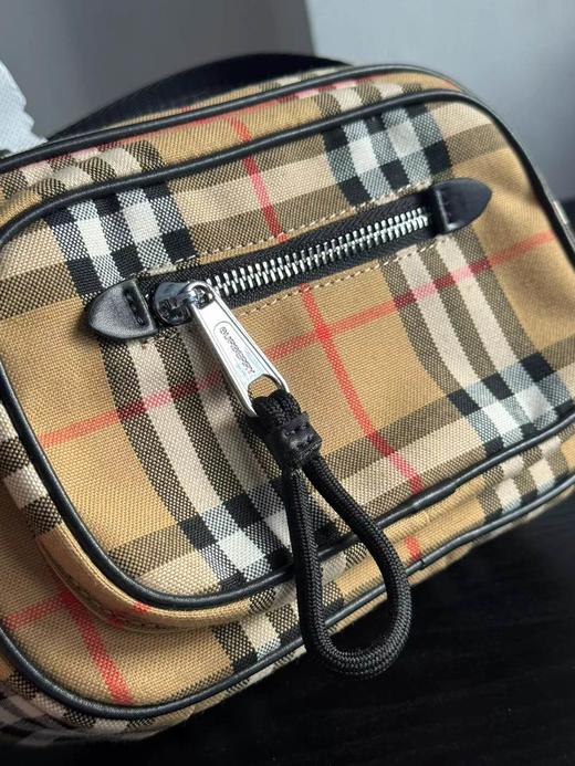 D070421男女都可以背肩带可以调节格纹单肩斜挎包 商品图12