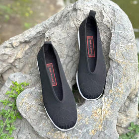 大内联升×武当•内家拳养生功夫系列 威烈典藏版圆口鞋 WD8553