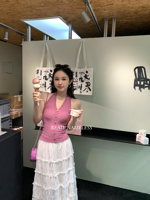 Read Nameless/豆蔻紫挂脖吊带 2025/7/5 商品图7