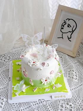 裱花蛋糕春日来信