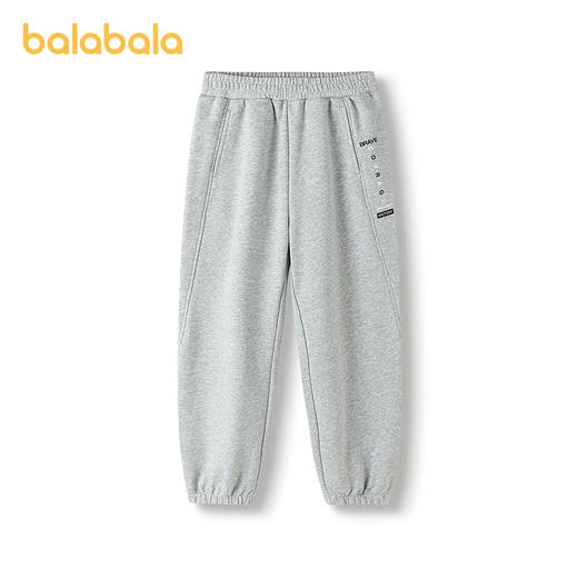 巴拉巴拉童装男童裤子女童儿童运动裤2025秋装新款小童亲子长裤潮 商品图4