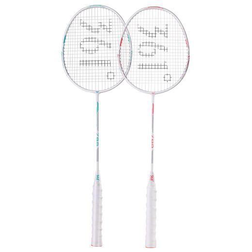 361度羽毛球拍正品高颜值碳纤维超轻双拍耐打高弹力学生男女套装 商品图4