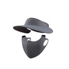 三合一防晒面罩一体帽可拆卸夏季女护全脸骑行无痕帽脸基尼口罩 商品缩略图4