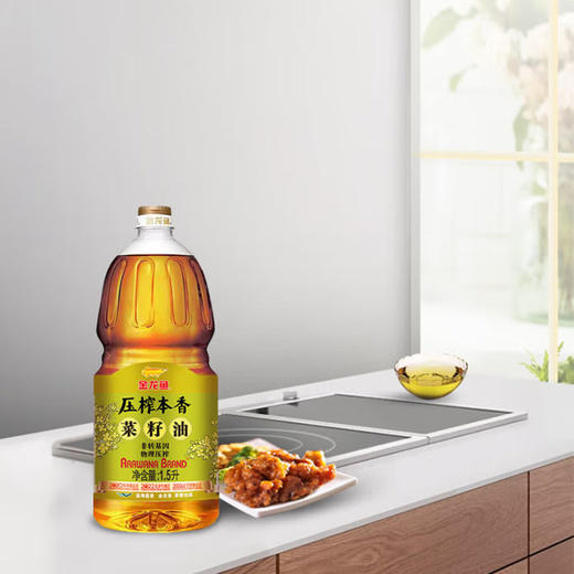 金龙鱼压榨本香菜籽油1.5L 商品图4