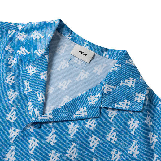 MLB 男女同款衬衫 3AWSM0243-07BLP 商品图3
