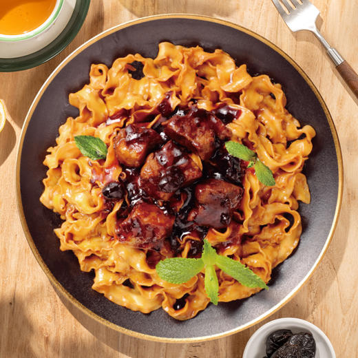 良工坊黑醋梅子酱牛腩拌面160g 商品图4