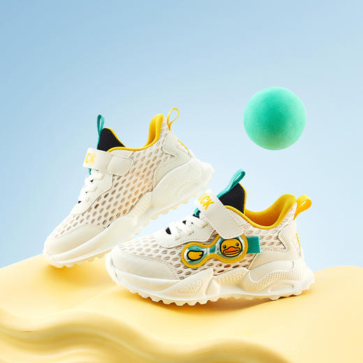 B.Duck小黄鸭童鞋夏季儿童时尚休闲鞋26-30 B1583963 商品图2