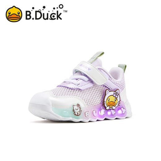 B.Duck小黄鸭童鞋夏季儿童时尚休闲灯鞋23-30 BY1583903 商品图3
