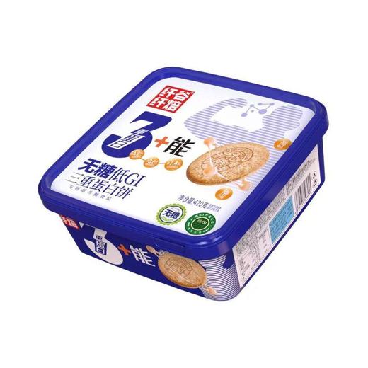 纤谷纤焙无糖低GI三重蛋白饼 420g/盒 商品图0