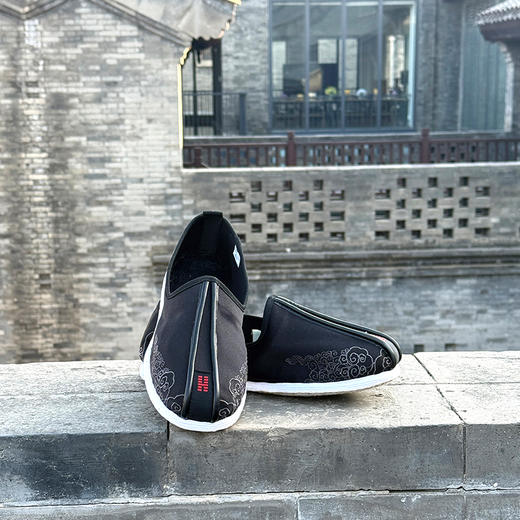 大内联升×武当•内家拳养生功夫系列 威烈典藏版洒鞋WD8552 商品图4