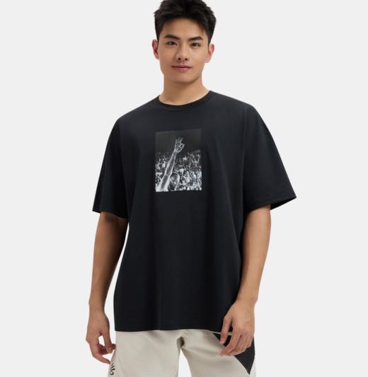 安德玛男子UA库里CURRY高克重潮流T恤1390403-001 商品图0