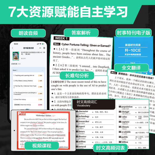 【图书】《初中英语时文阅读》 商品图3