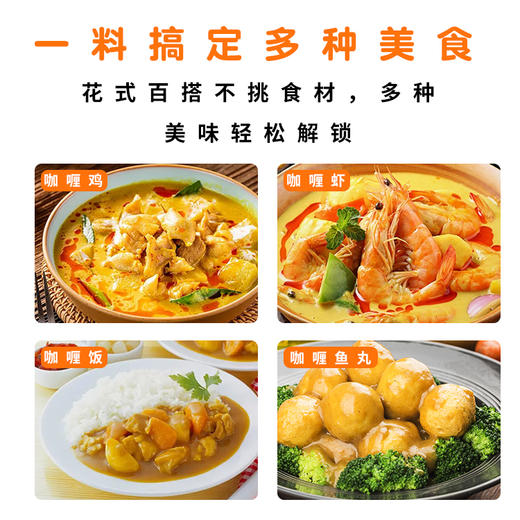 正宗泰式咖喱酱商用袋装咖喱拌饭袋装咖喱汁咖喱鸡排饭咖喱鱼蛋汁 商品图3