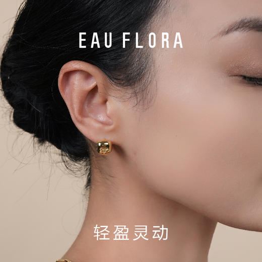 【幸运】四叶草耳扣·金银双色 商品图4