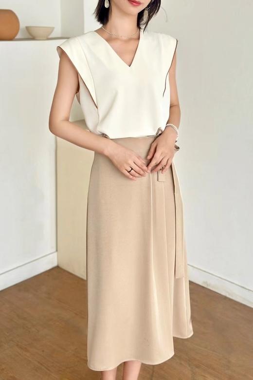 Le Malene 优雅气质系带半身裙 20896 商品图1