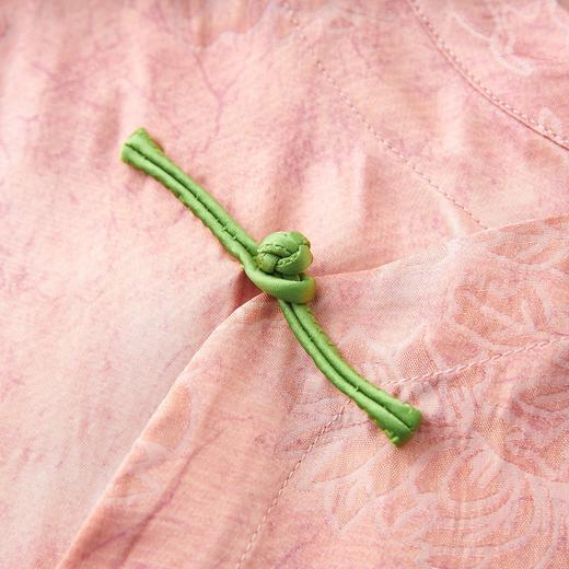 「高货wl」全新升级【铂金会员293/天猫389/差价96】(01328)洛诗琳国风凉感斜襟香云纱上衣2025新中式复古盘扣衬衫wl01328 商品图3