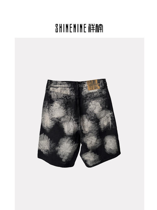 W524533279喷染牛仔短裤 商品图1