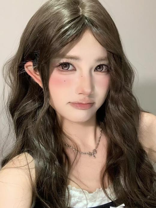 【半年抛大直径】OCEAN GIRL- 甜心喵喵蓝粉14.5mm【半年抛0-800度 无525/575 】 商品图6