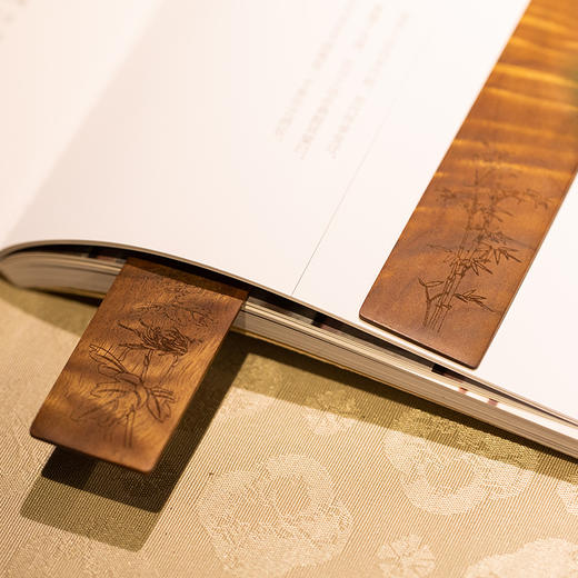 金丝楠木非遗工艺精雕书签，祝金榜题名 商品图3