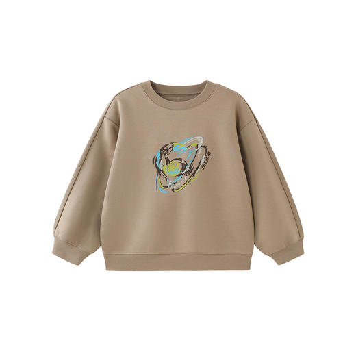 【商场同款】英氏儿童卫衣长袖秋冬保暖男童卫衣纯棉中大童套头衫 商品图4