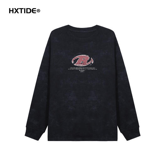 【新品上新】HX 春季圆领长袖T恤卫衣S102511032101/02 商品图0