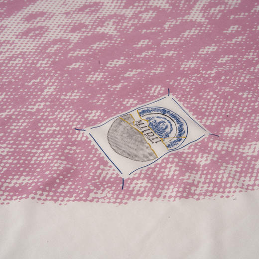 谜底印花T恤短袖女2025夏季新款休闲百搭宽松圆领上衣257MT7787 商品图3