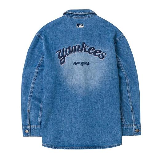 MLB 男女同款长袖衬衫 3ADRV0144-50INS 商品图2