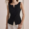 馥迦法式老钱风无袖马甲背心 商品缩略图2