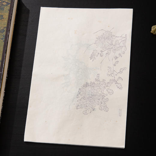 70年代《朵云轩木版水印信笺》 商品图2